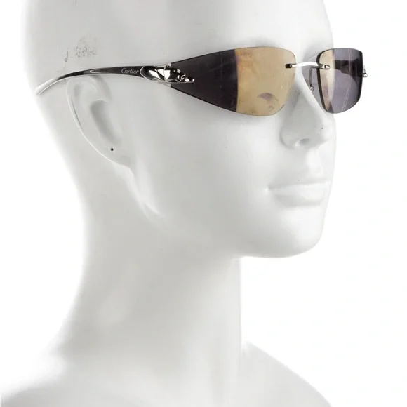 Cartier | Accessories | Cartier Shield Sunglasses | Poshmark display picture 2
